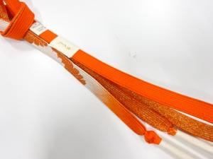 未使用品　正絹　手組帯締め